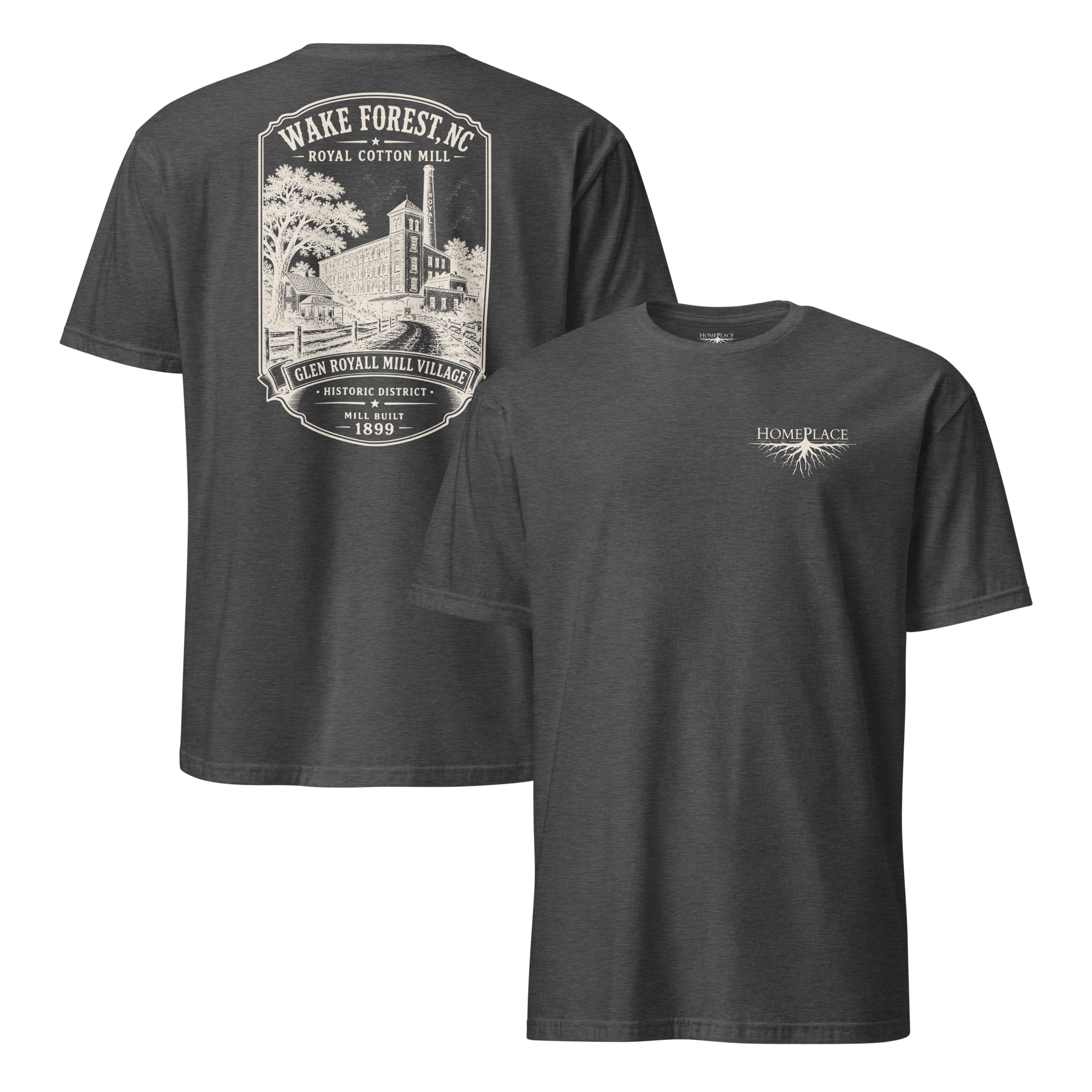 Wake Forest, NC - Royal Cotton Mill - Short-Sleeve Unisex