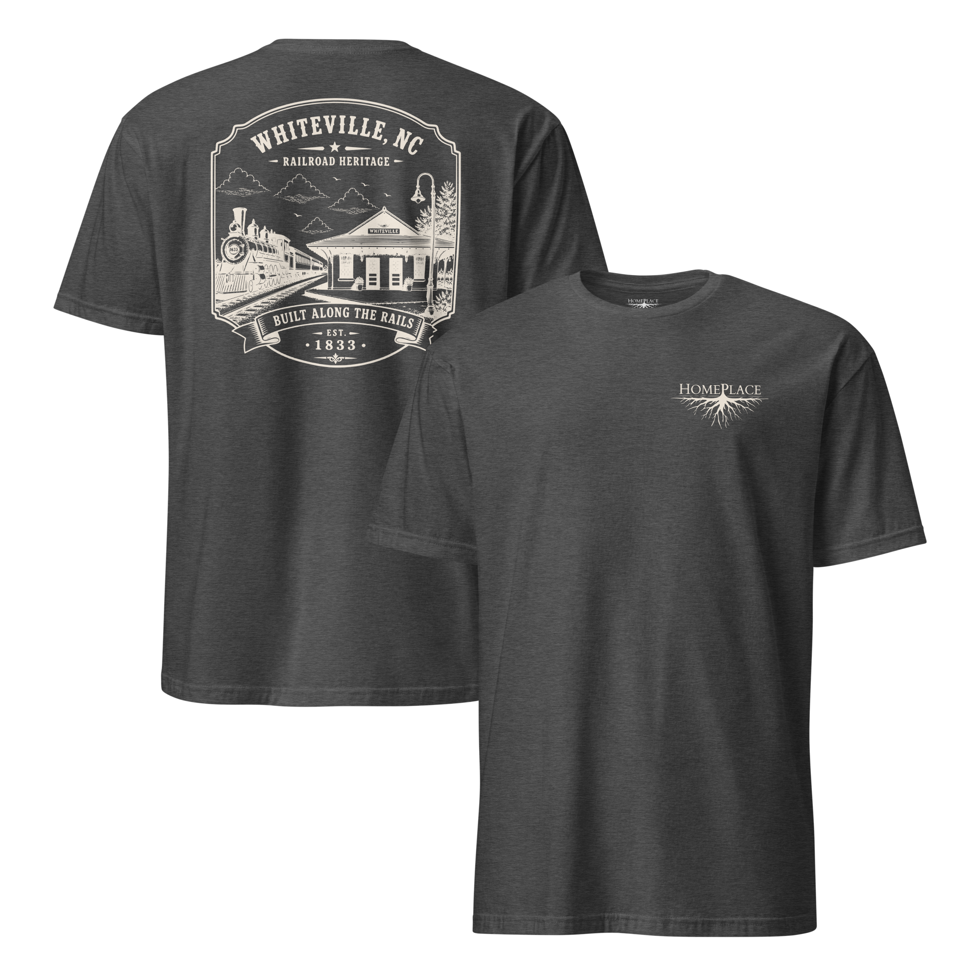 Whiteville, NC - Railroad Heritage - Short-Sleeve Unisex