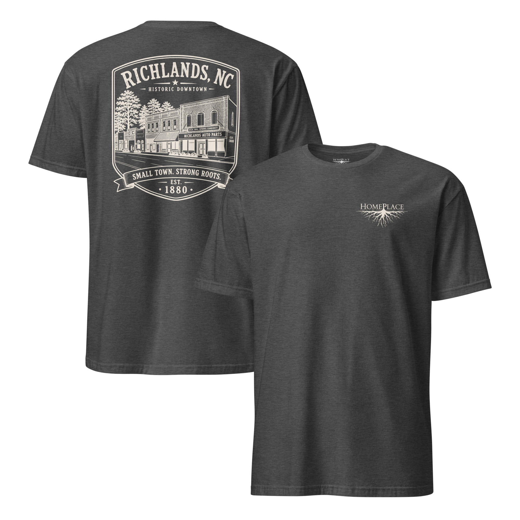 Richlands, NC - Small Town. Strong Roots. - Short-Sleeve Unisex