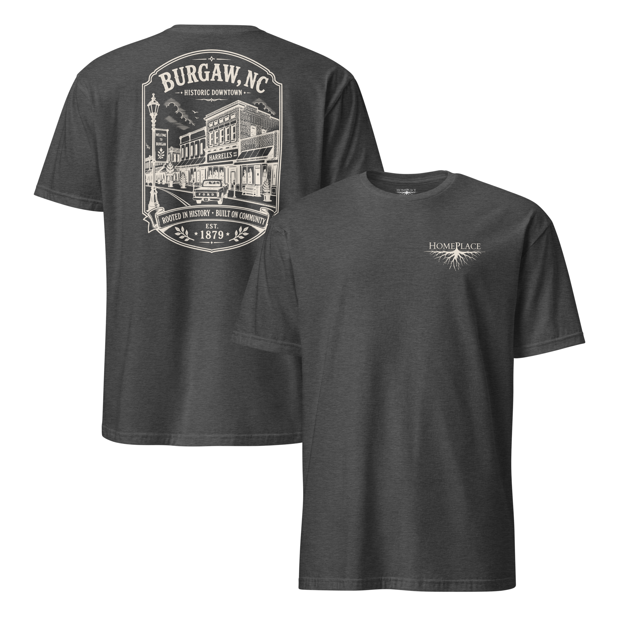 Burgaw, NC - Historic Downtown - Short-Sleeve Unisex
