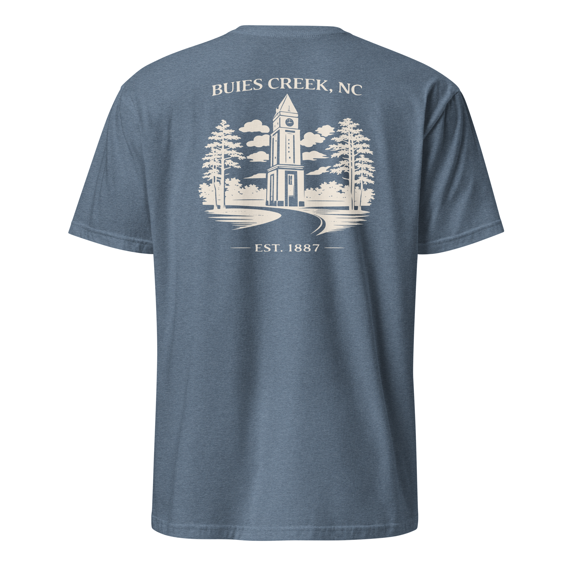 Buies Creek, NC - Campus Tower - Unisex T-Shirt