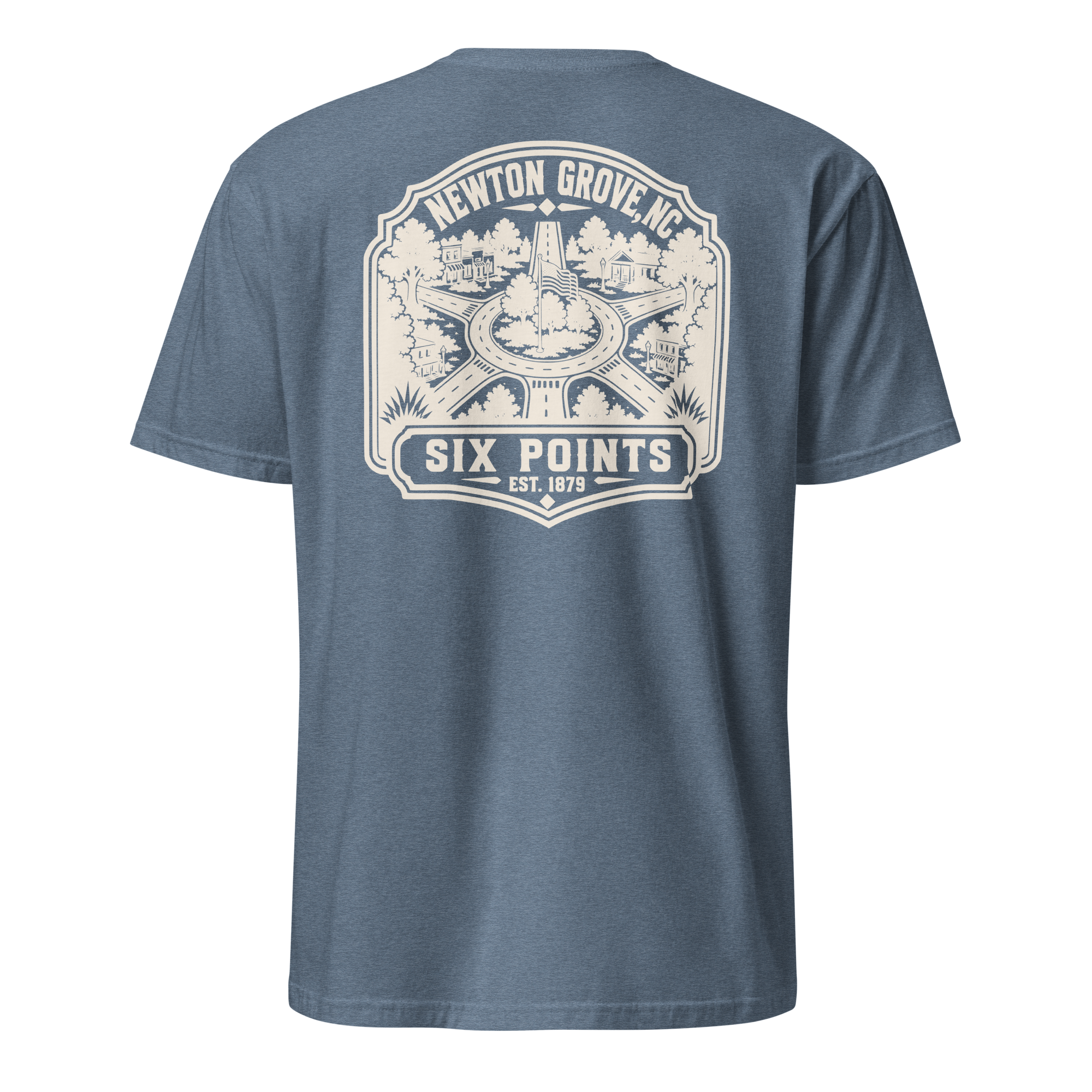 Newton Grove, NC - Six Points - Unisex T-Shirt