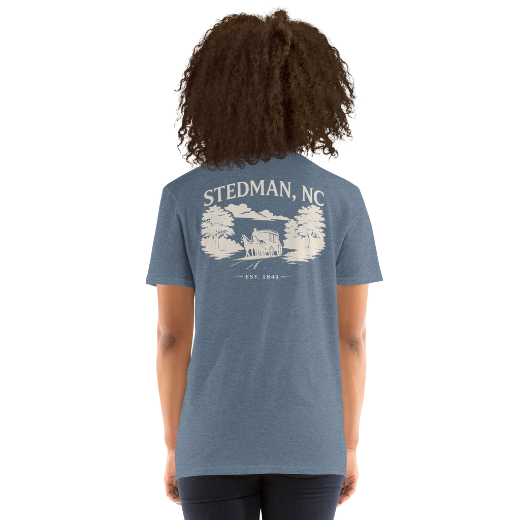 Stedman, NC - Stagecoach Town - Unisex T-Shirt