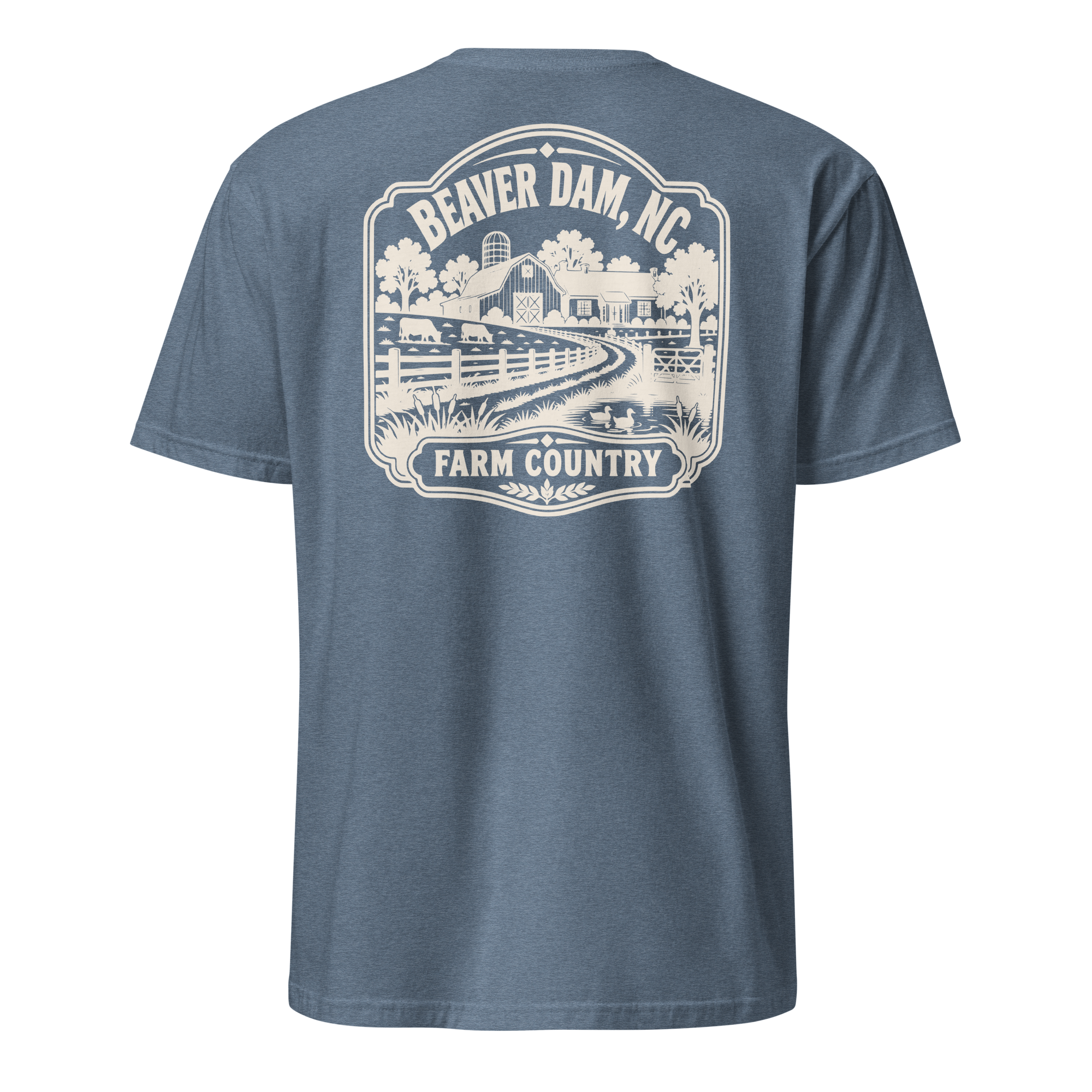 Beaver Dam, NC - Farm Country - Unisex T-Shirt