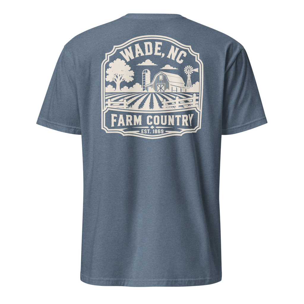 Wade, NC - Farm Country - Unisex T-Shirt