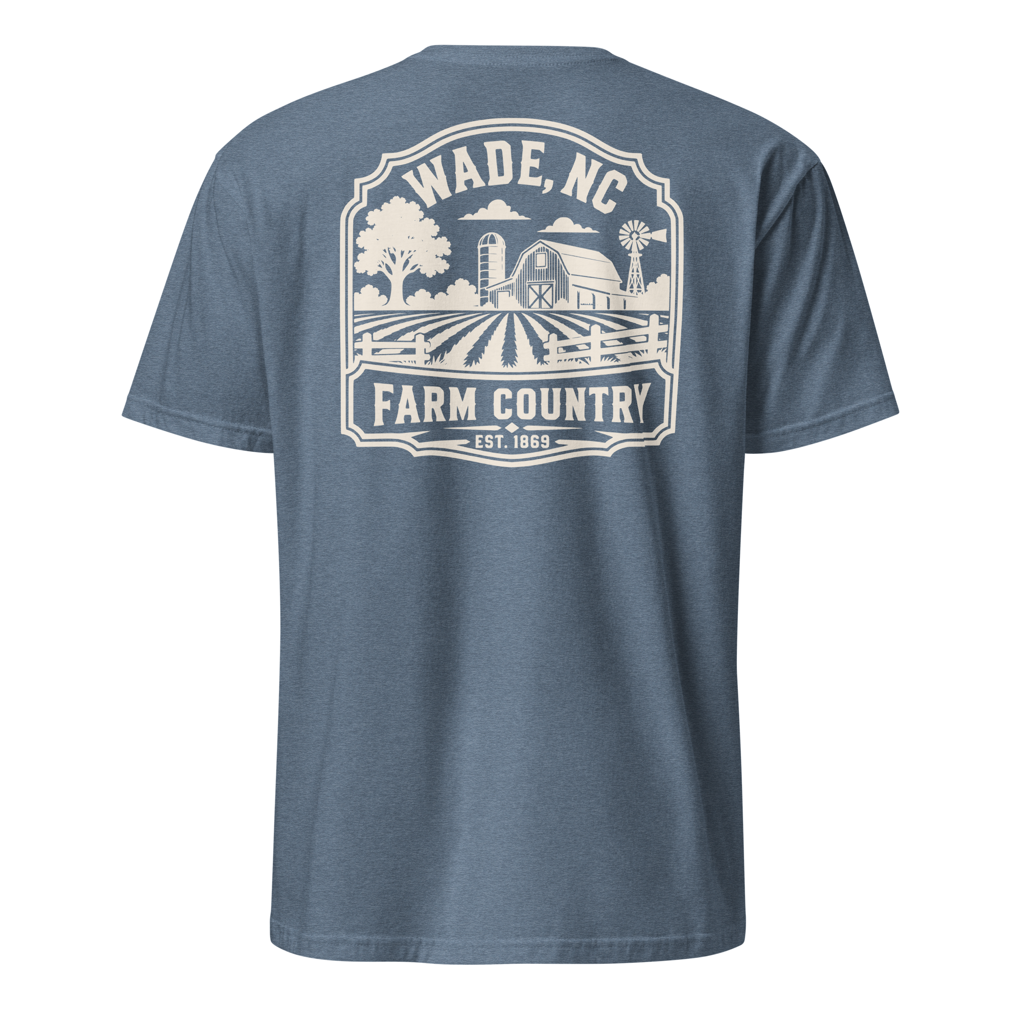 Wade, NC - Farm Country - Unisex T-Shirt
