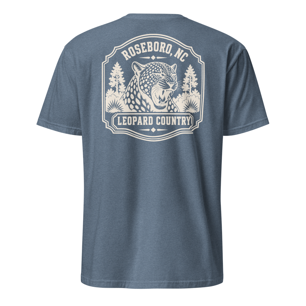 Roseboro, NC - Leopard Country - Unisex T-Shirt