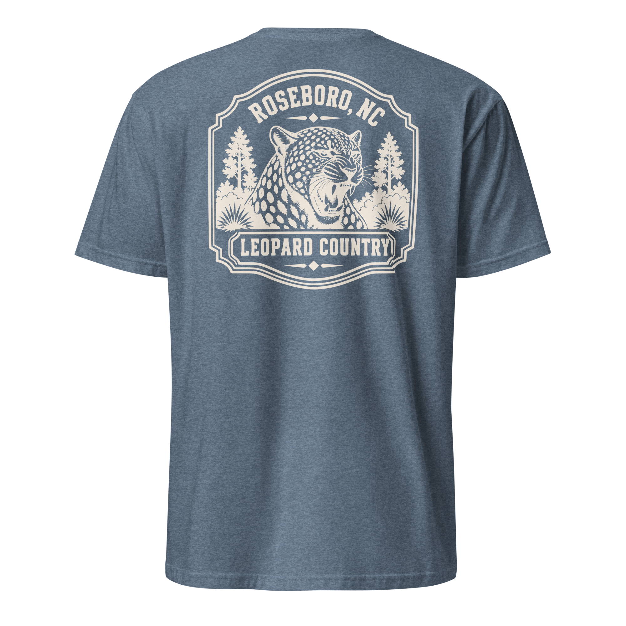 Roseboro, NC - Leopard Country - Unisex T-Shirt