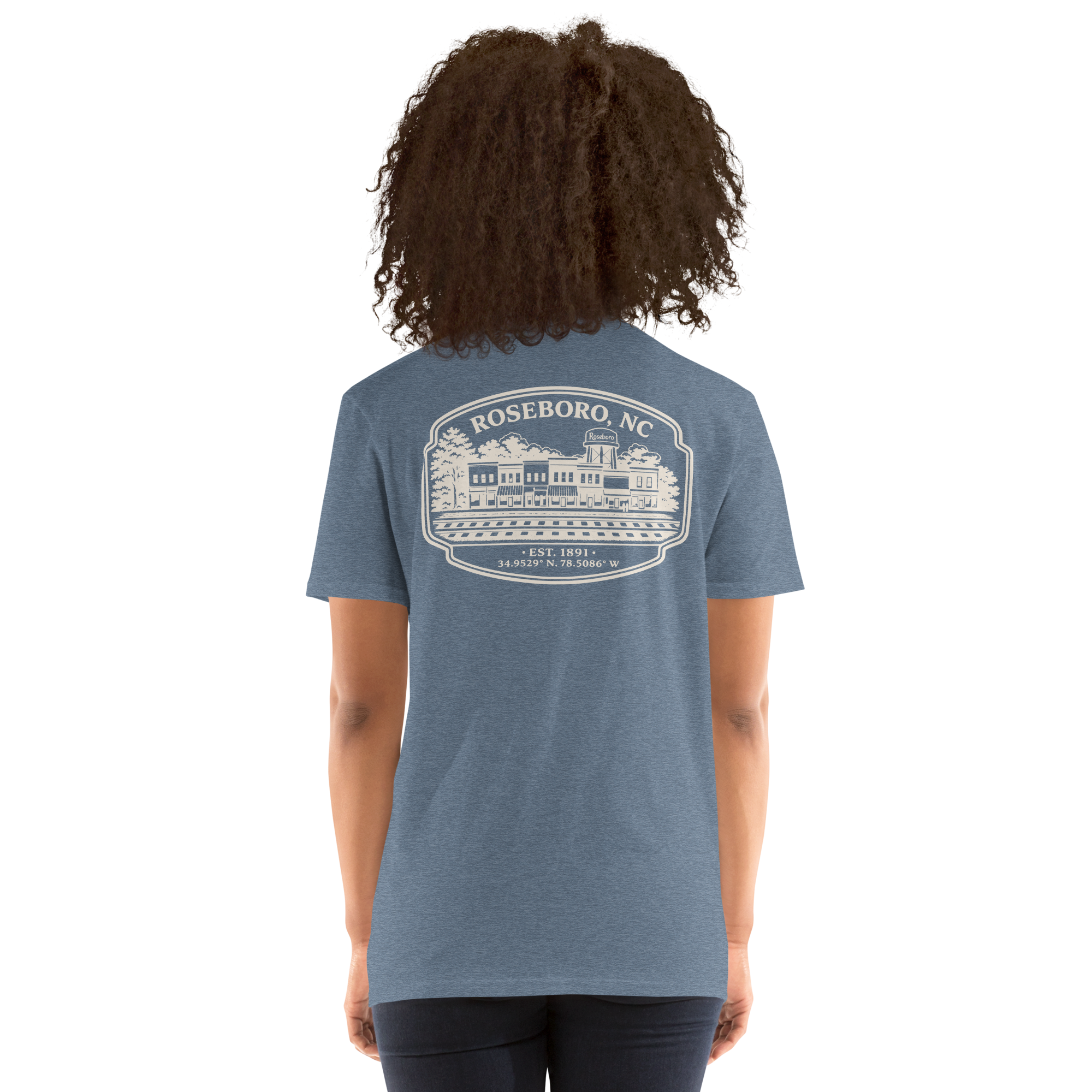 Roseboro, NC - Downtown - Unisex T-Shirt