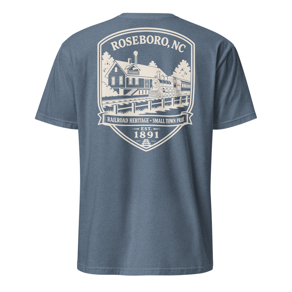 Roseboro, NC - Railroad Town- Unisex T-Shirt