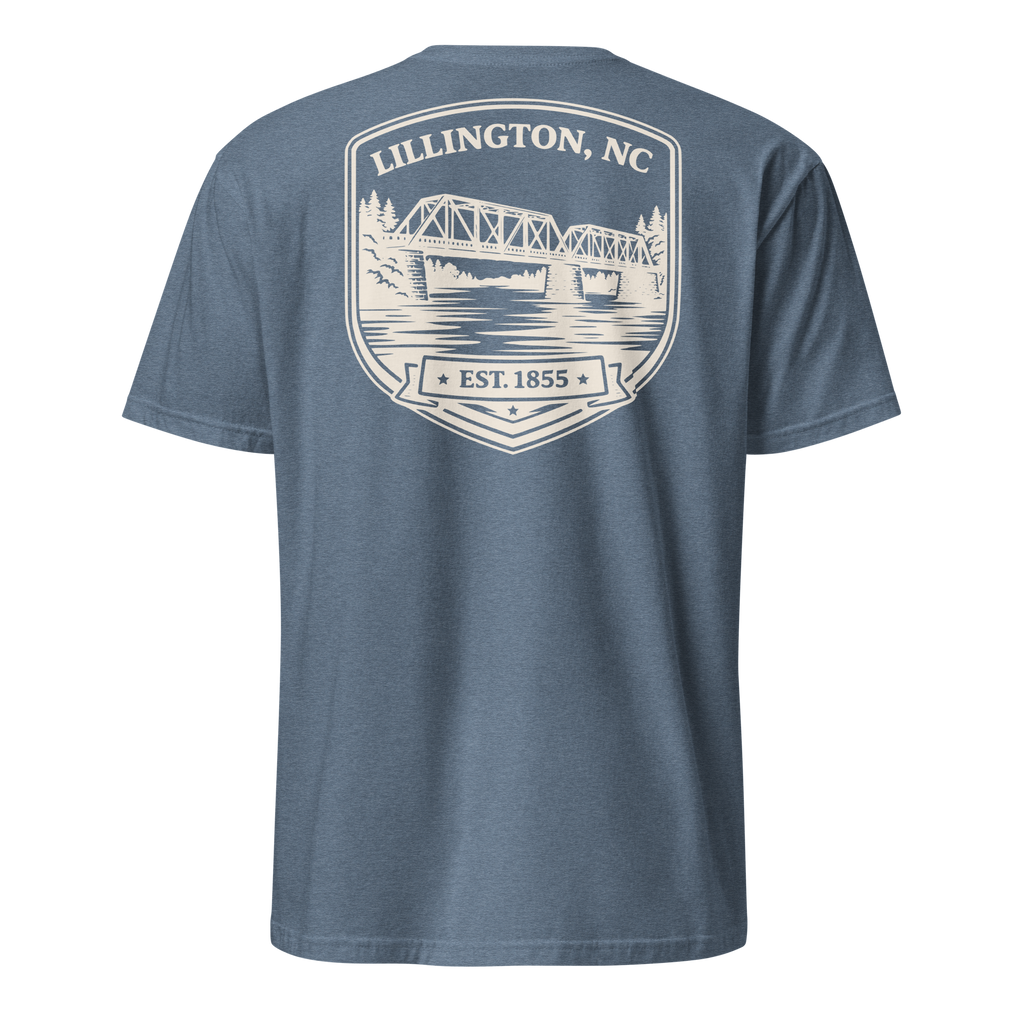 Lillington, NC - Old Trestle Bridge - Unisex T-Shirt
