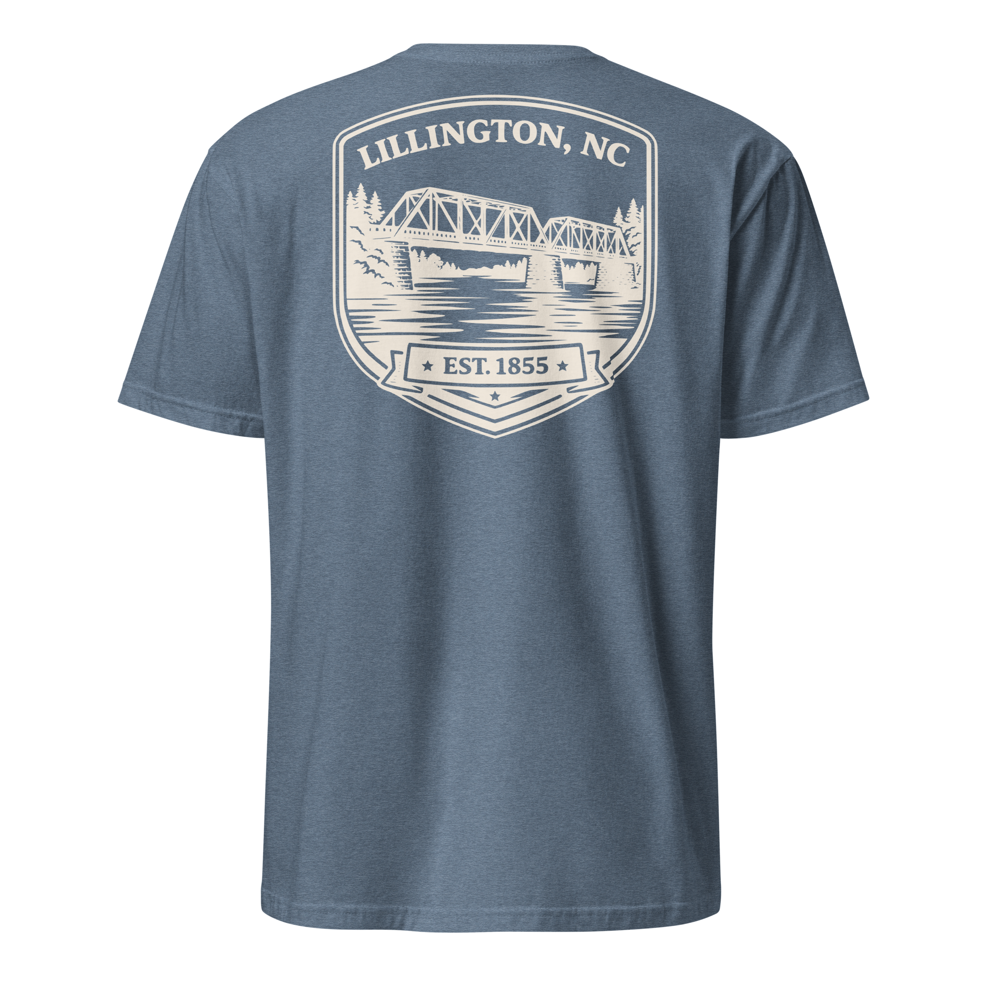 Lillington, NC - Old Trestle Bridge - Unisex T-Shirt