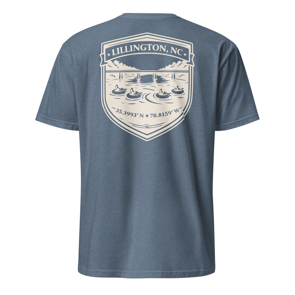 Lillington, NC - River Tubing - Unisex T-Shirt