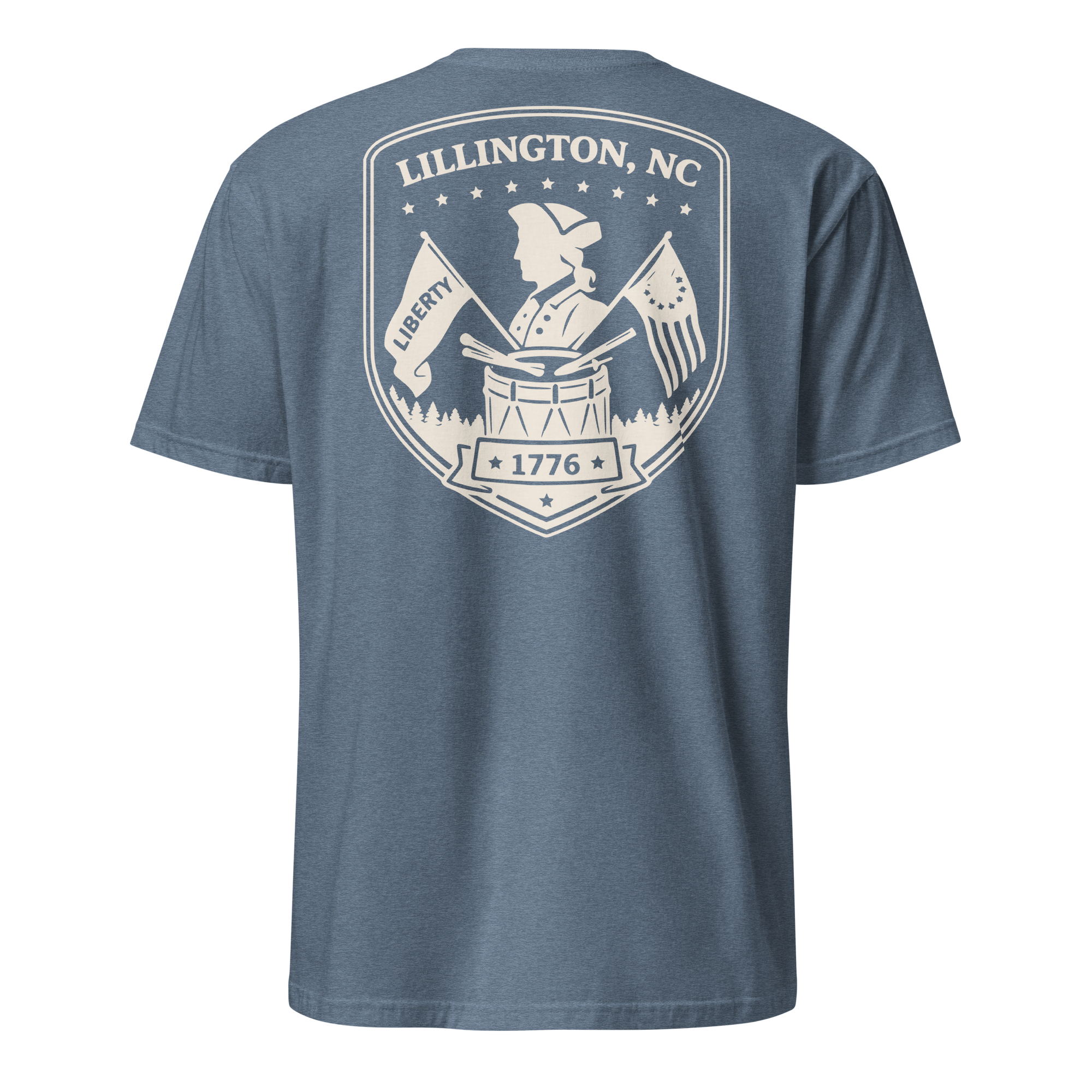 Lillington, NC - 1776 - Unisex T-Shirt