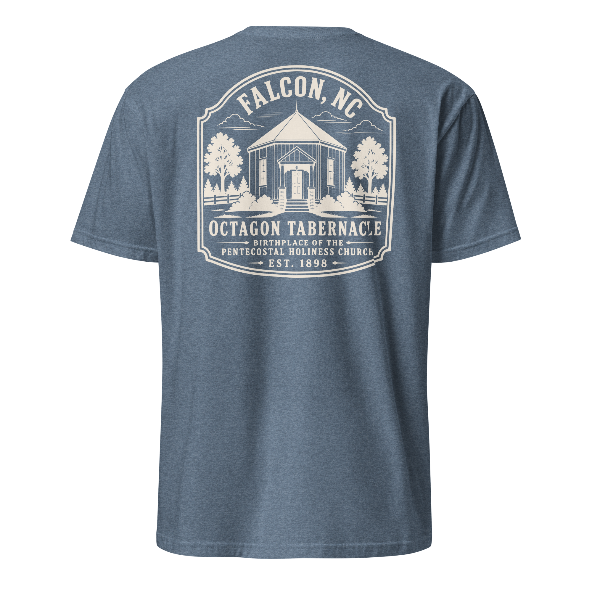 Falcon, NC - Octagon Tabernacle 2 - Unisex T-Shirt