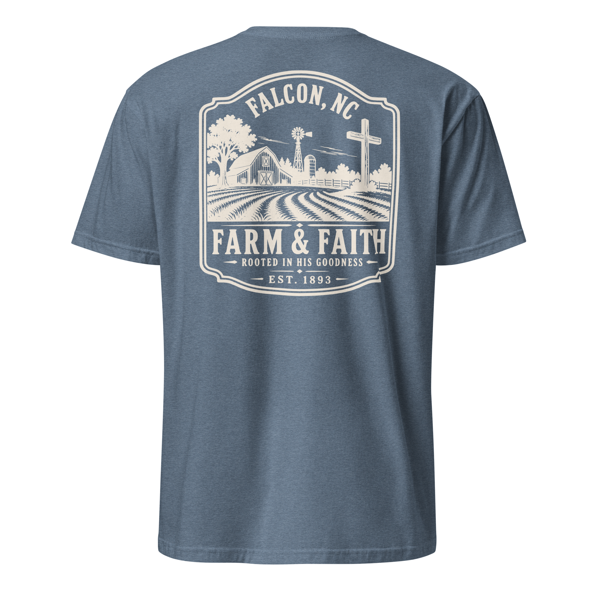 Falcon, NC - Faith Heritage - Unisex T-Shirt