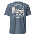 Falcon, NC - Farm & Faith - Unisex T-Shirt