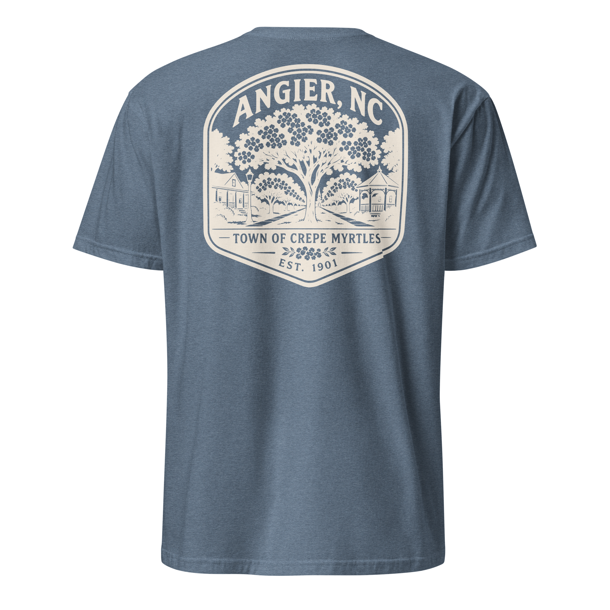 Angier, NC - Town of Crepe Myrtles - Unisex T-Shirt