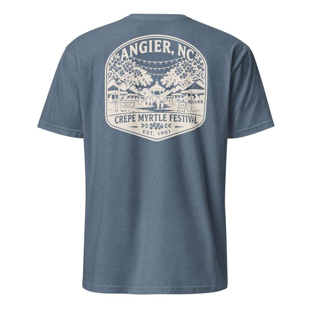 Angier, NC - Crepe Myrtle Festival - Unisex T-Shirt