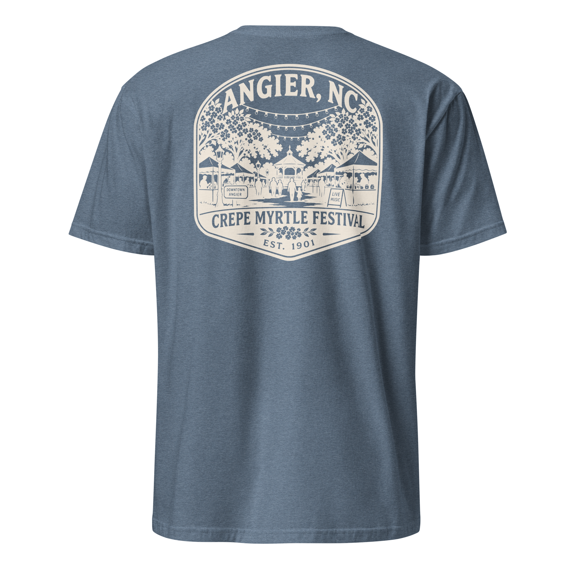 Angier, NC - Crepe Myrtle Festival - Unisex T-Shirt