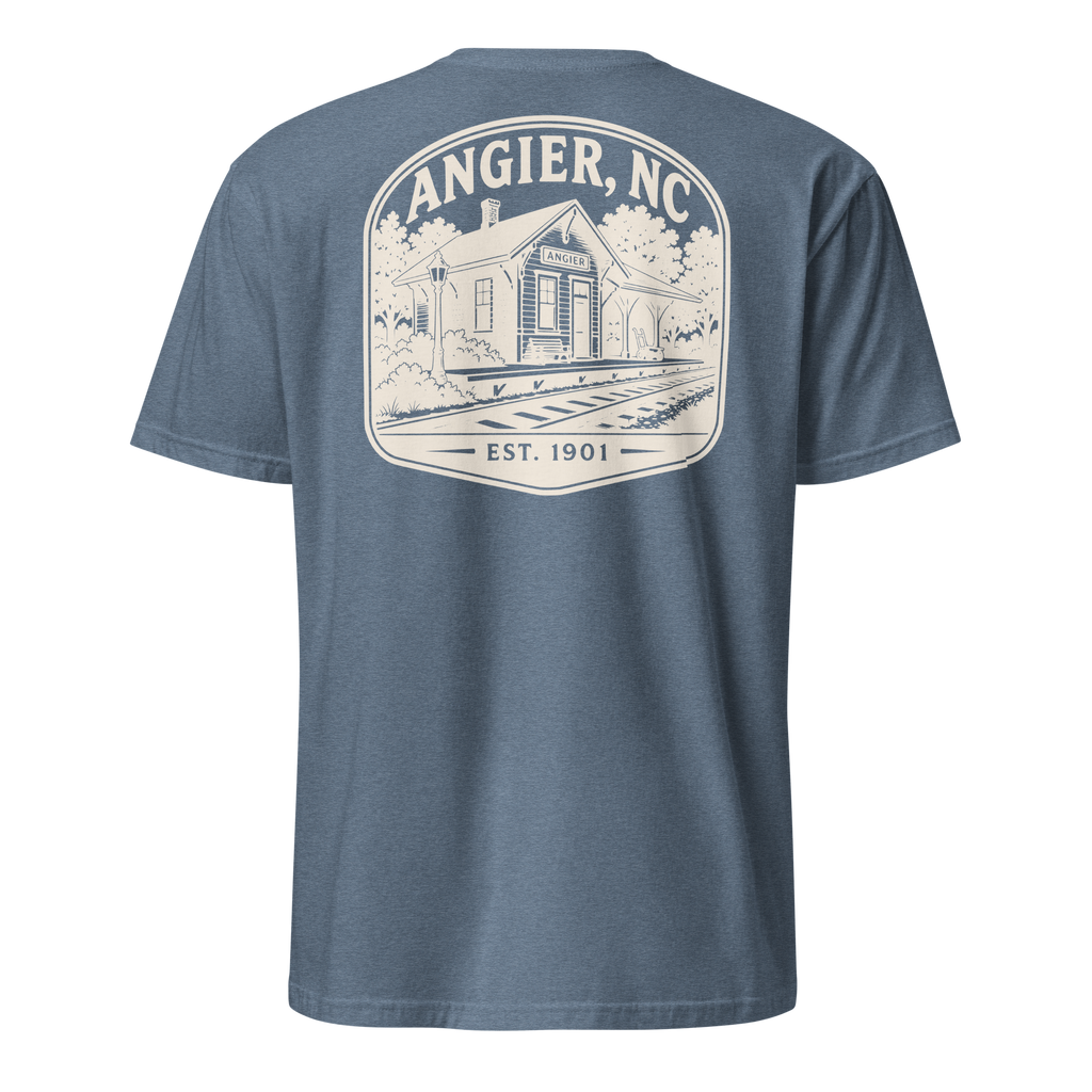 Angier, NC - Railroad Town - Unisex T-Shirt