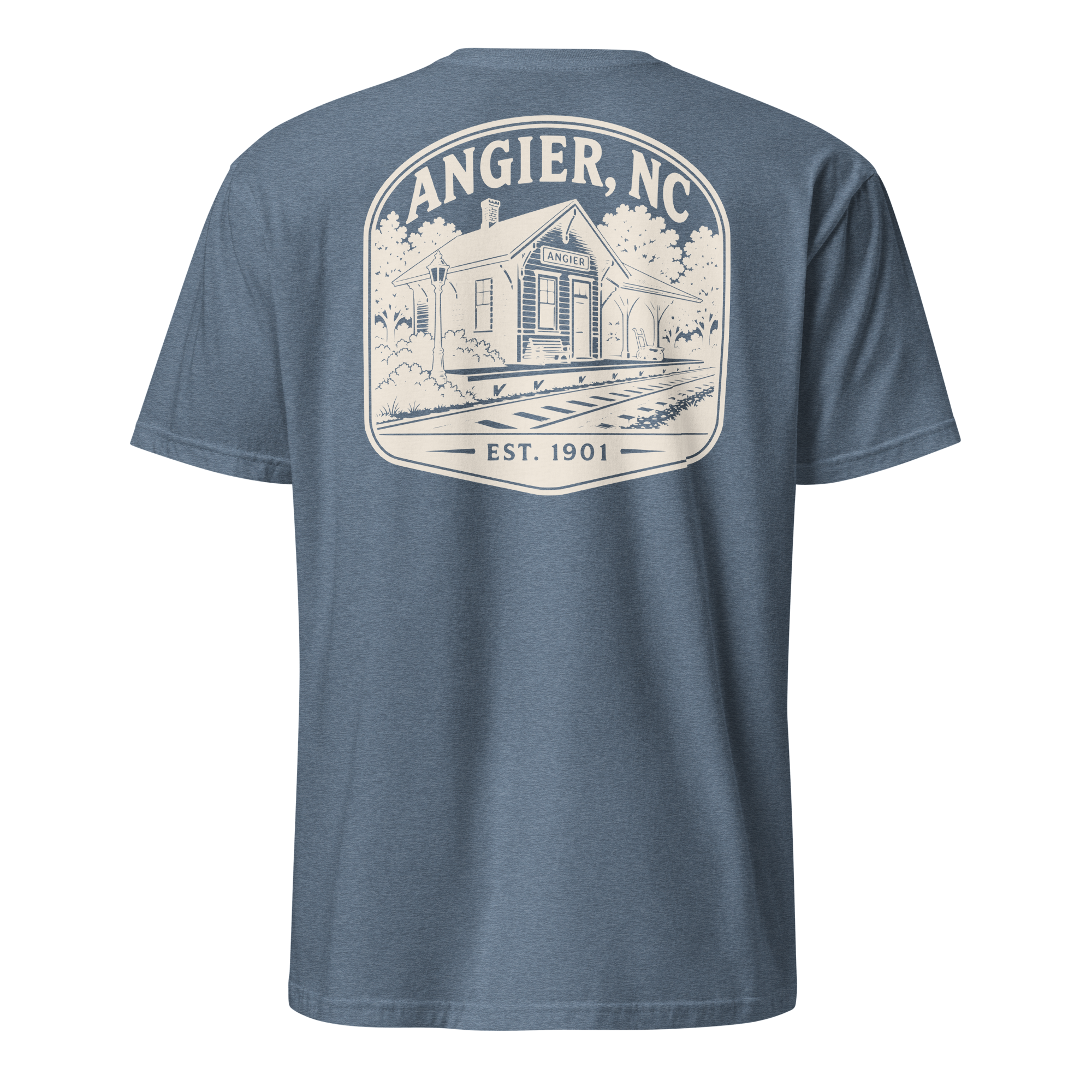 Angier, NC - Railroad Town - Unisex T-Shirt