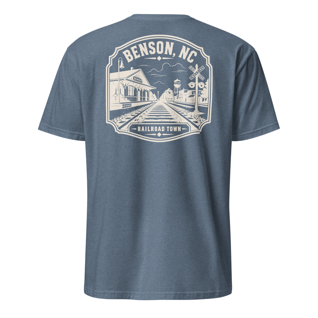 Benson, NC - Railroad Town - Unisex T-Shirt