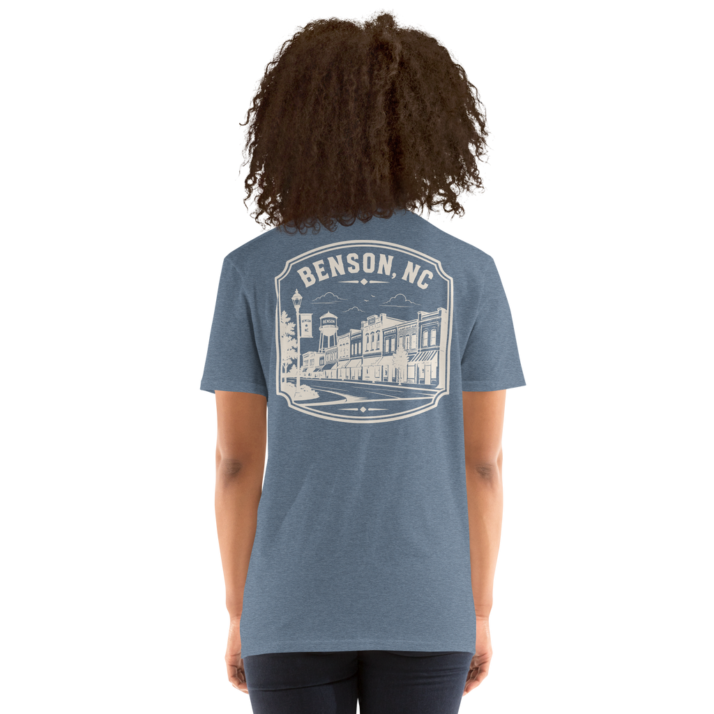 Benson, NC - Downtown Benson - Unisex T-Shirt