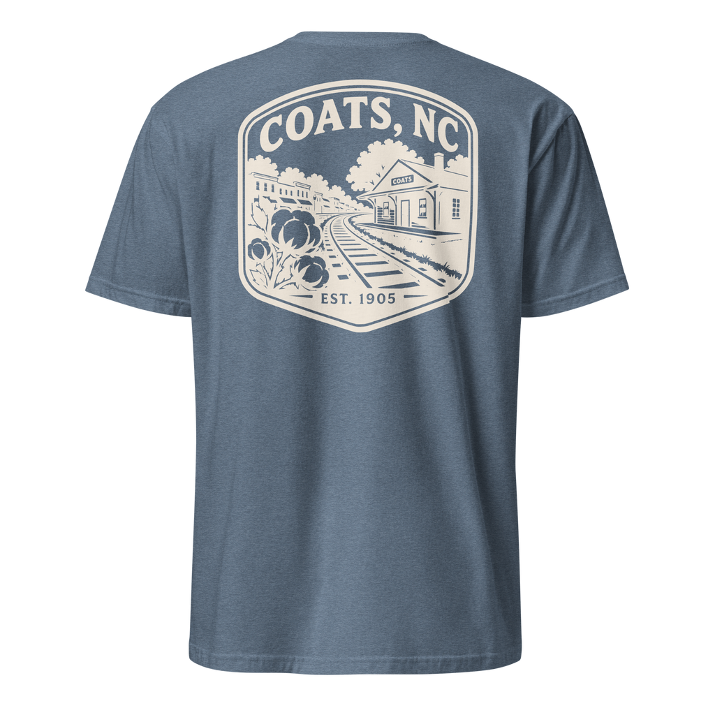 Coats, NC - RR/Cotton Town - Unisex T-Shirt