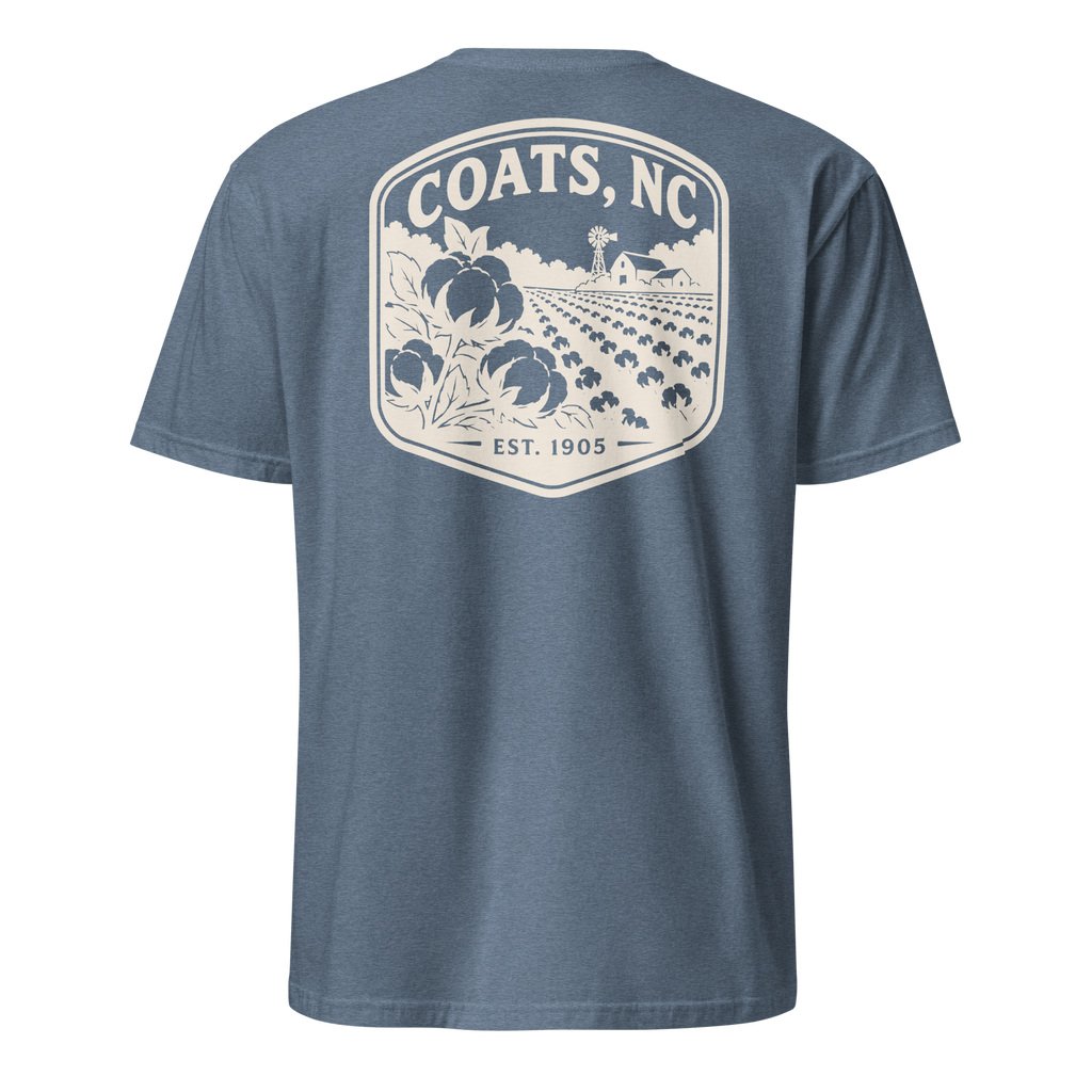 Coats, NC - Cotton Farm - Unisex T-Shirt