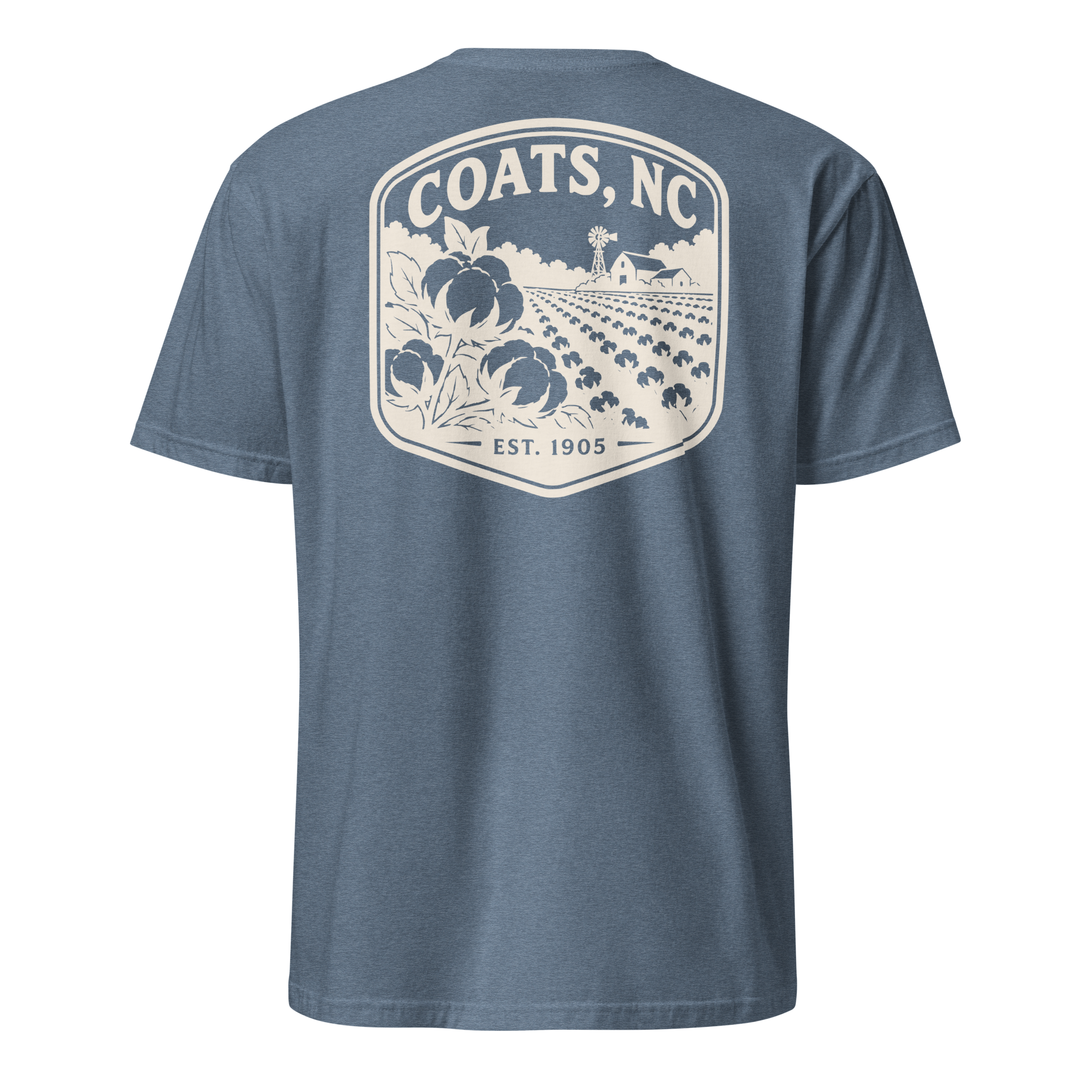 Coats, NC - Cotton Farm - Unisex T-Shirt