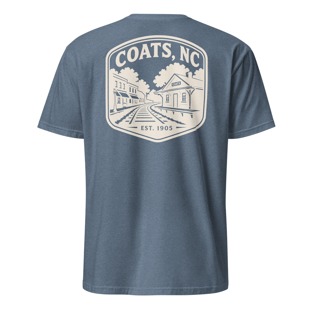 Coats, NC - Railroad Town - Unisex T-Shirt