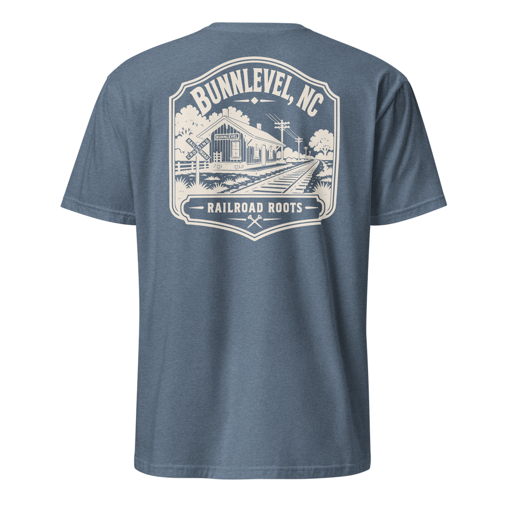 Bunnlevel, NC - Railroad Town - Unisex T-Shirt