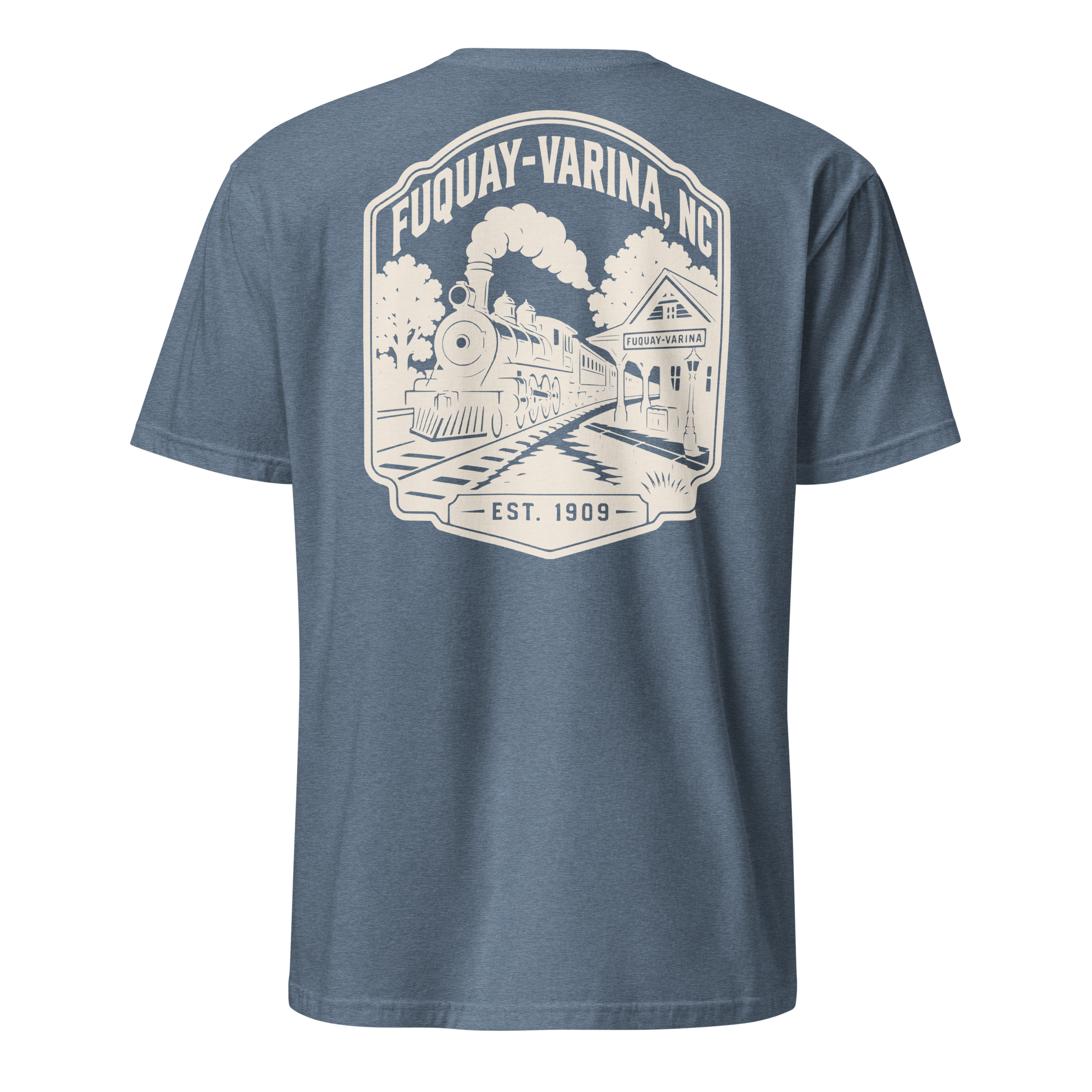 Fuquay-Varina, NC - Railroad Town - Unisex T-Shirt