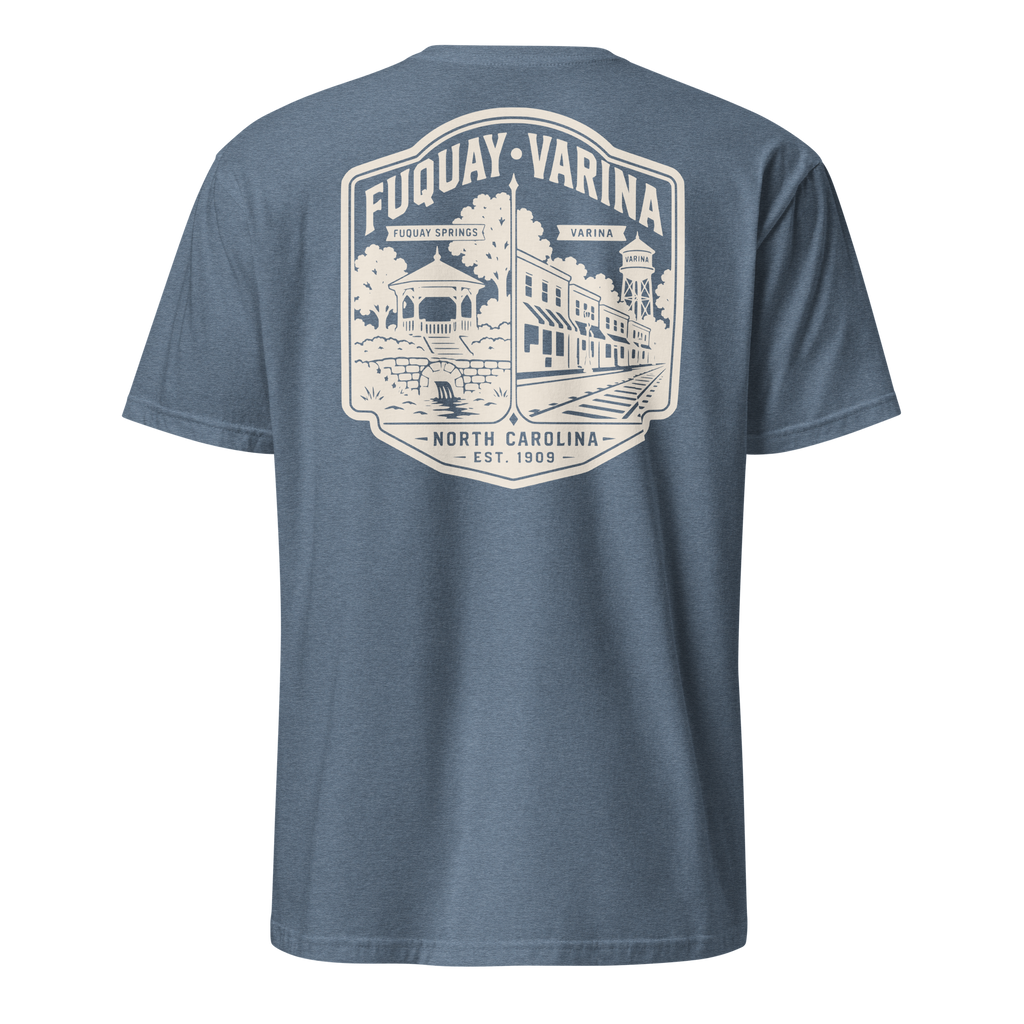 Fuquay-Varina, NC - Two Towns - Unisex T-Shirt