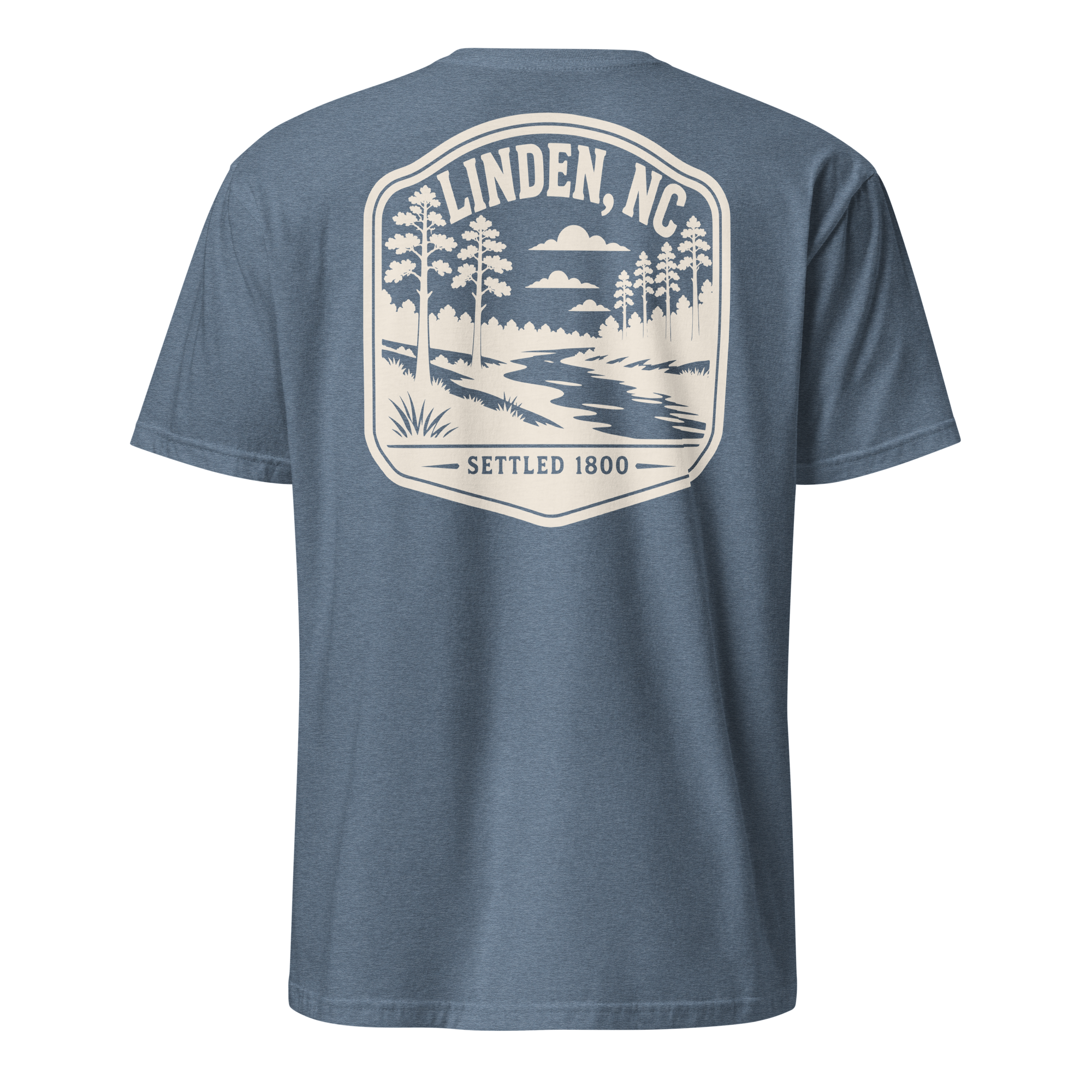Linden, NC - Little River - Unisex T-Shirt