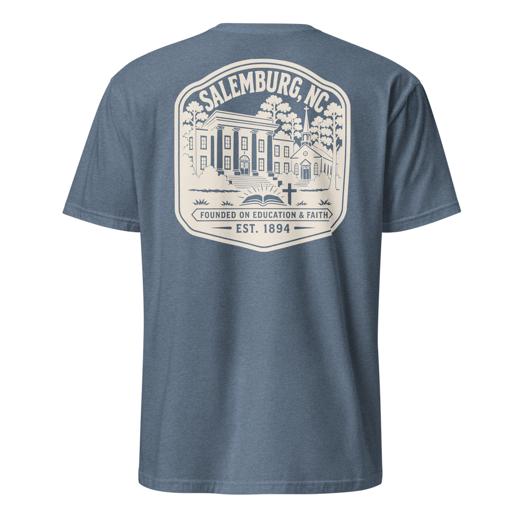 Salemburg, NC - Faith & Education - Unisex T-Shirt