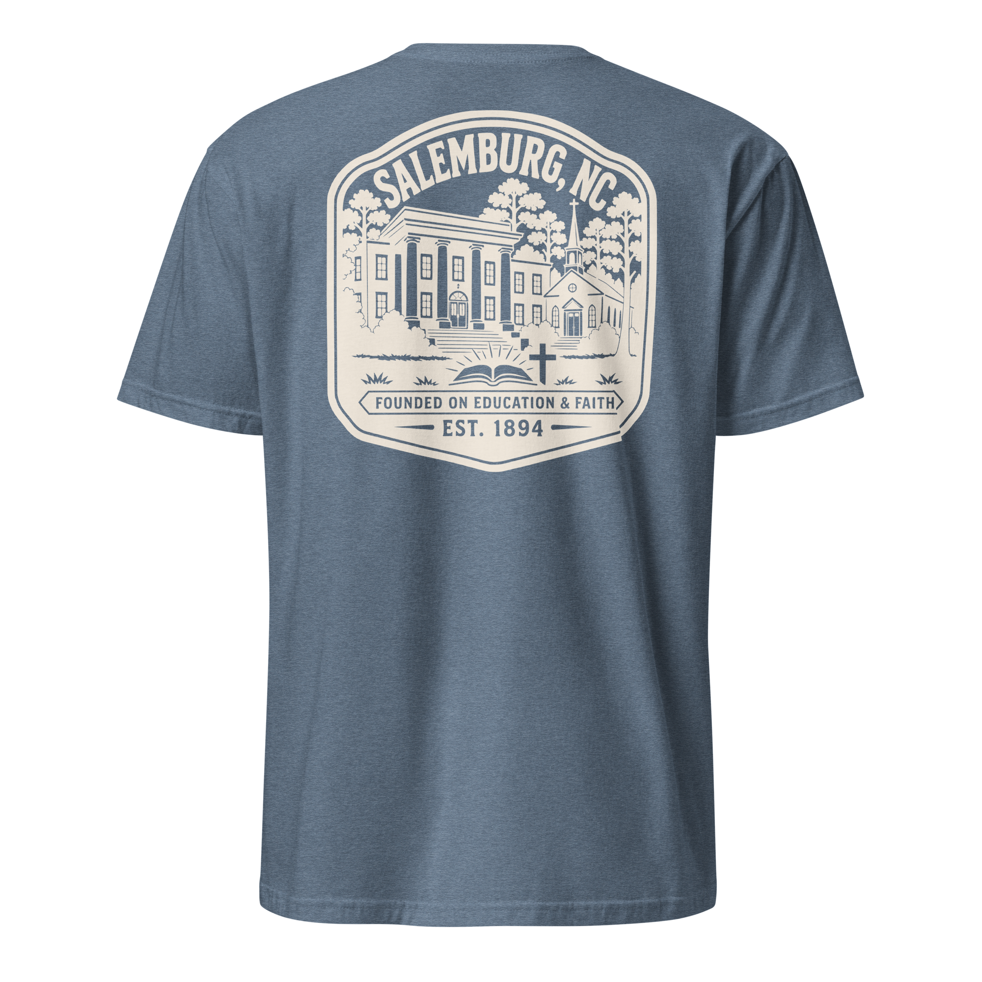 Salemburg, NC - Faith & Education - Unisex T-Shirt