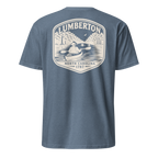 Lumberton, NC - Kayak on the River - Unisex T-Shirt