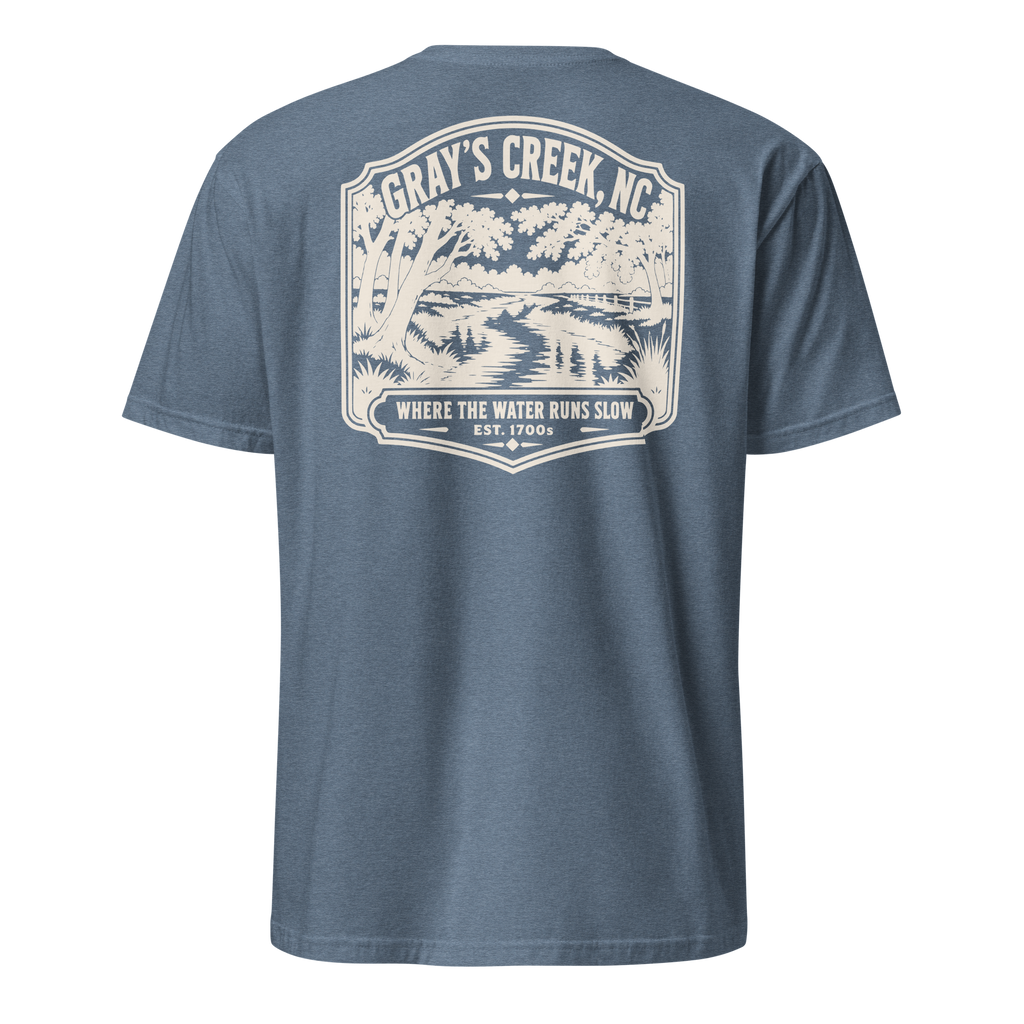 Gray's Creek, NC - The Creek - Unisex T-Shirt