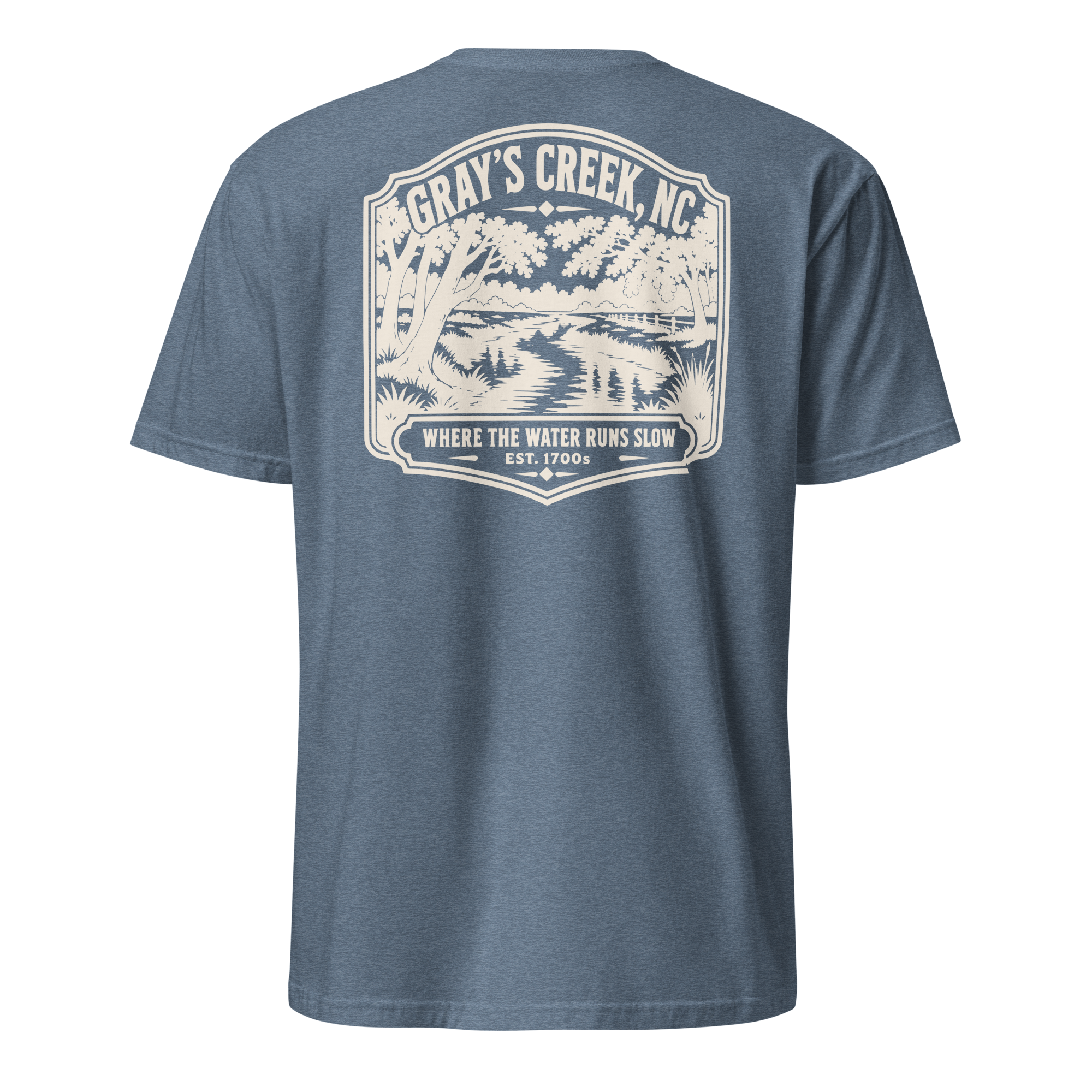 Gray's Creek, NC - The Creek - Unisex T-Shirt