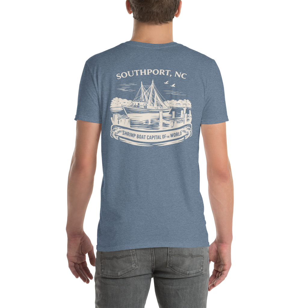 Southport, NC - Shrimp Boat Capital - Unisex T-Shirt