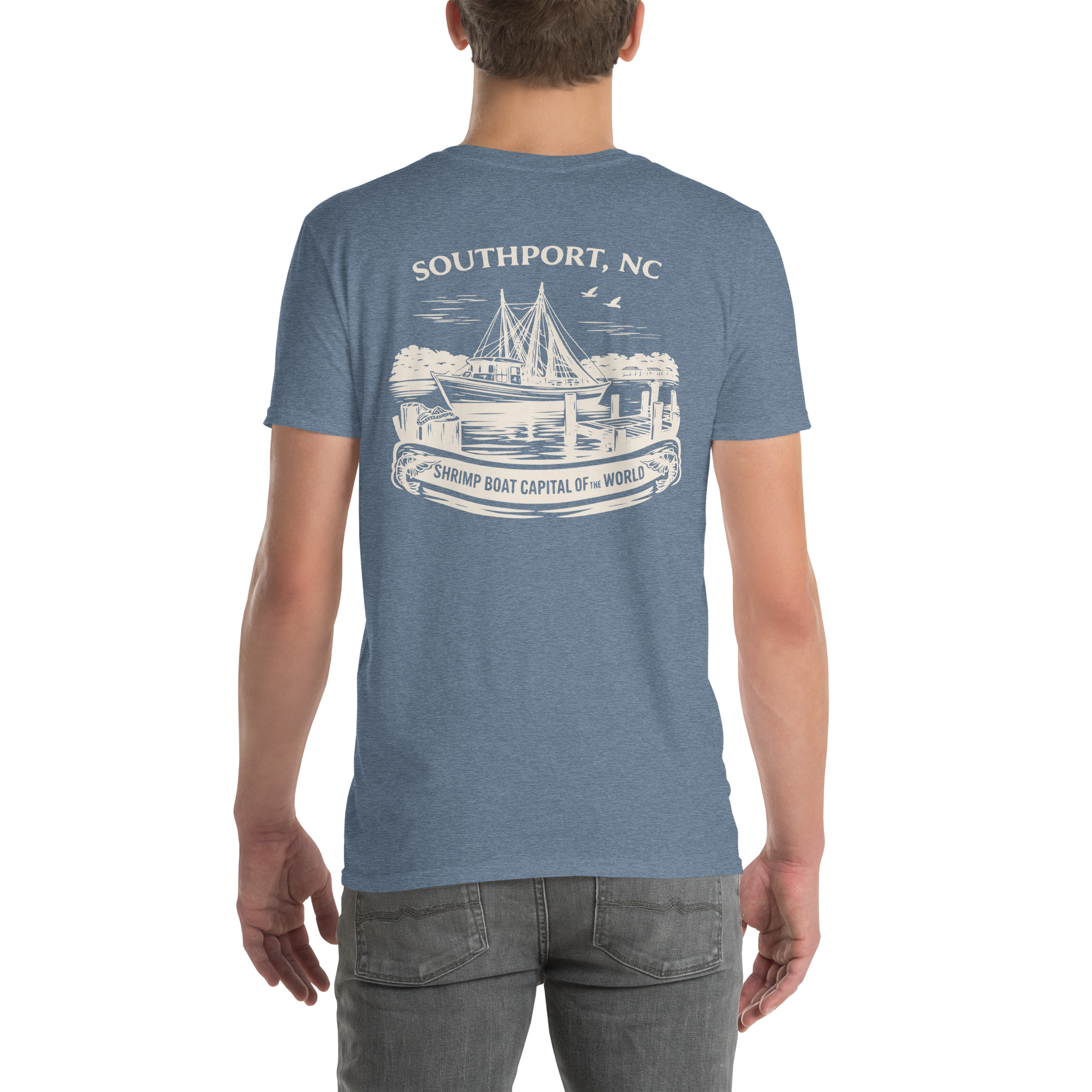 Southport, NC - Shrimp Boat Capital - Unisex T-Shirt