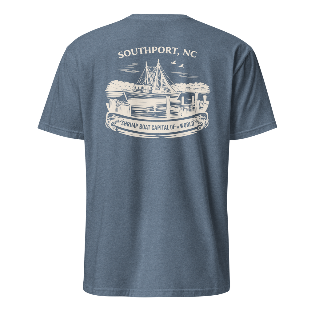 Southport, NC - Shrimp Boat Capital - Unisex T-Shirt