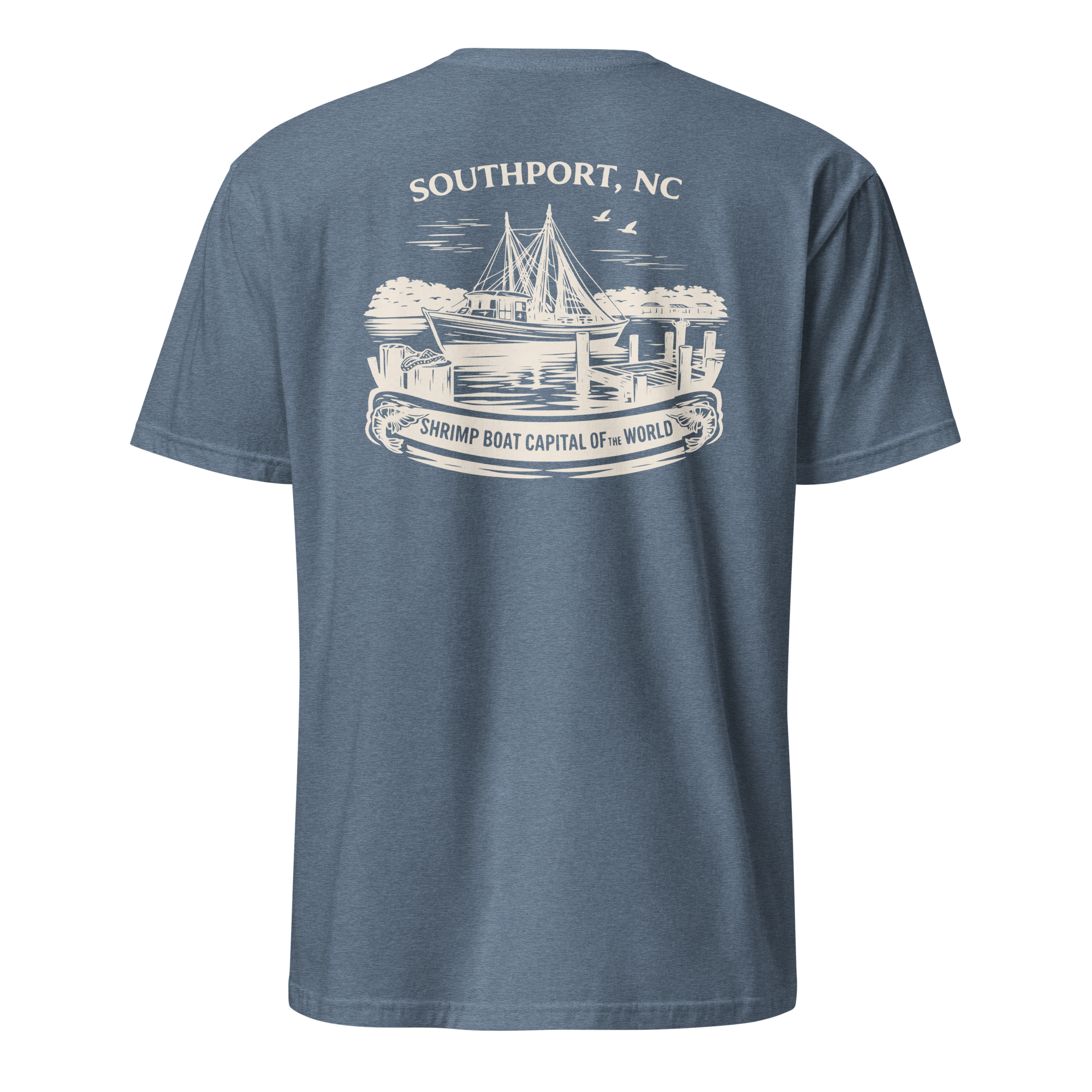 Southport, NC - Shrimp Boat Capital - Unisex T-Shirt
