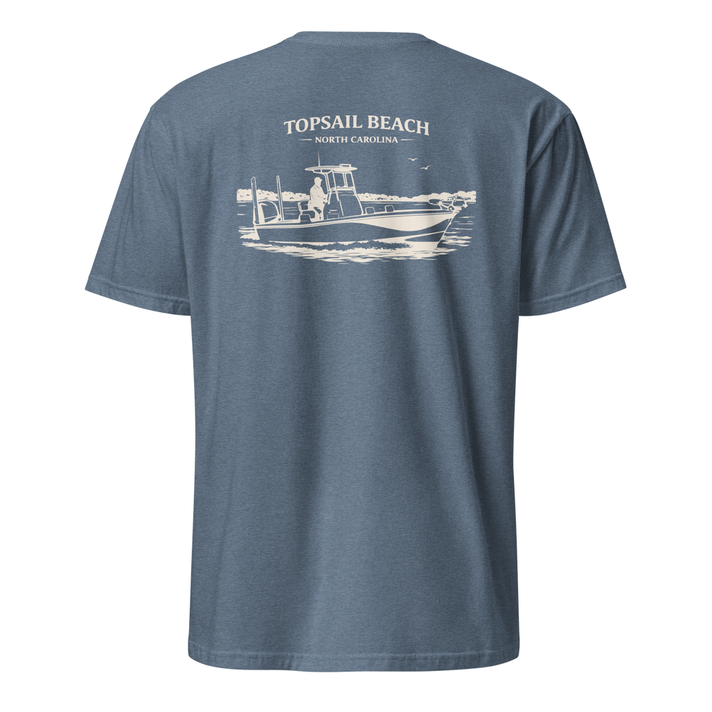 Topsail Beach, NC - Boat Days - Unisex T-Shirt