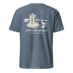 Topsail Beach, NC - The Sandpiper - Unisex T-Shirt