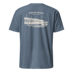 Topsail Beach, NC - Topsail Beach Pier - Unisex T-Shirt
