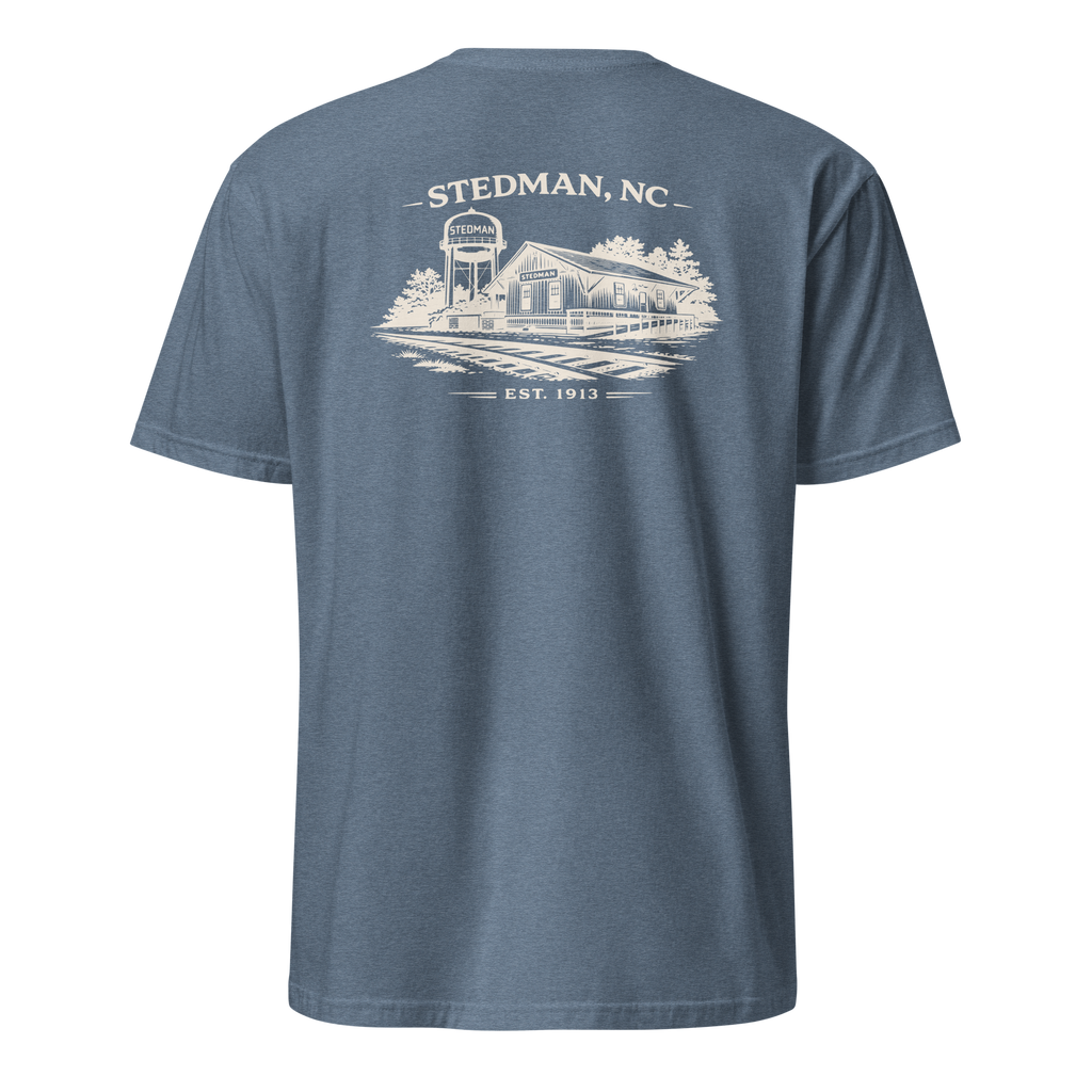Stedman, NC - Train Depot - Unisex T-Shirt