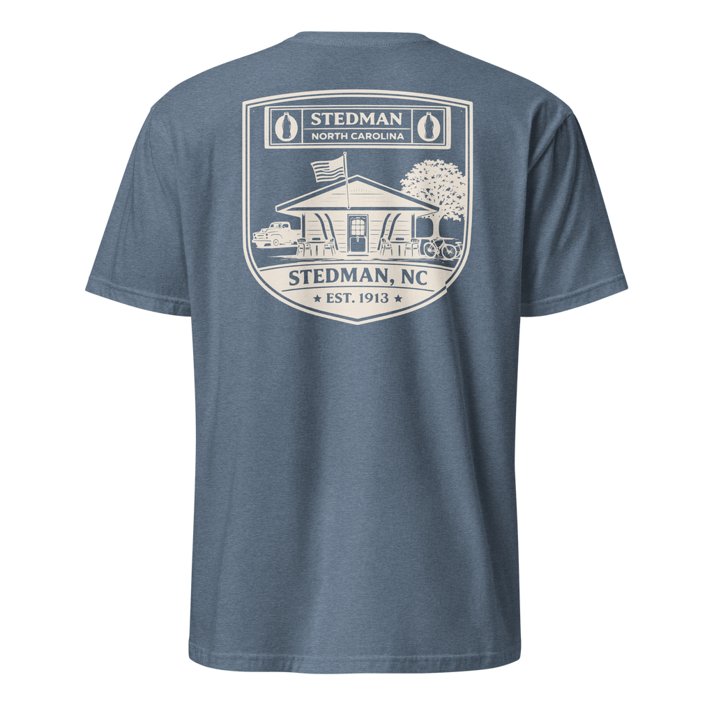 Stedman, NC - Soda Shop Badge - Unisex T-Shirt